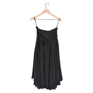 Marc by Marc Jacobs Asymmetric Pleated Flared Midi Skirt Black Women's XS